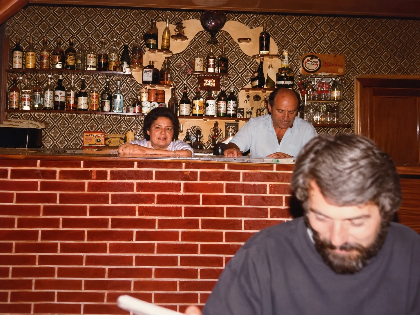 La barra original de La Capilleta
